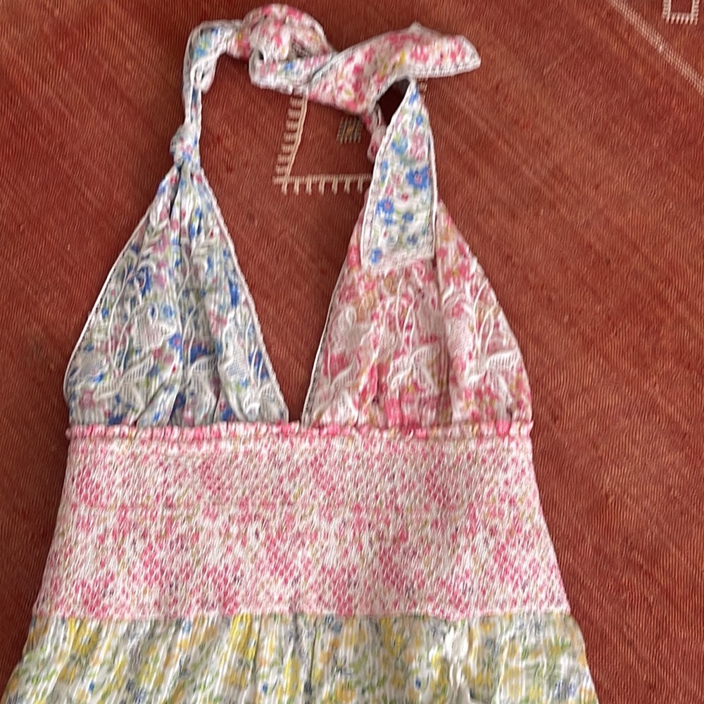 NEW LoveShackFancy Cambria mini halter dress - Picture 7 of 9